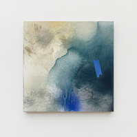 Estudi 2, 2022 | Acrylic paint, acrylic spray, soft pastel, oil pastel and charcoal on plywood | 40 x 40cm