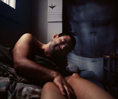 queer love gay cuddling san francisco good morning 