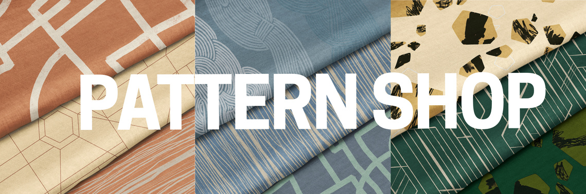 Repeat patterns for purchase, repeterende mønster til salgs illustrert av Kristina Farstad Bjerkek