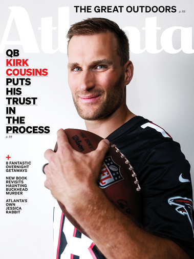​Atlanta Falcons Quarterback Kirk Cousins for Atlanta Magazine styled by Atlanta Wardrobe Stylist Fatiyha Johnson