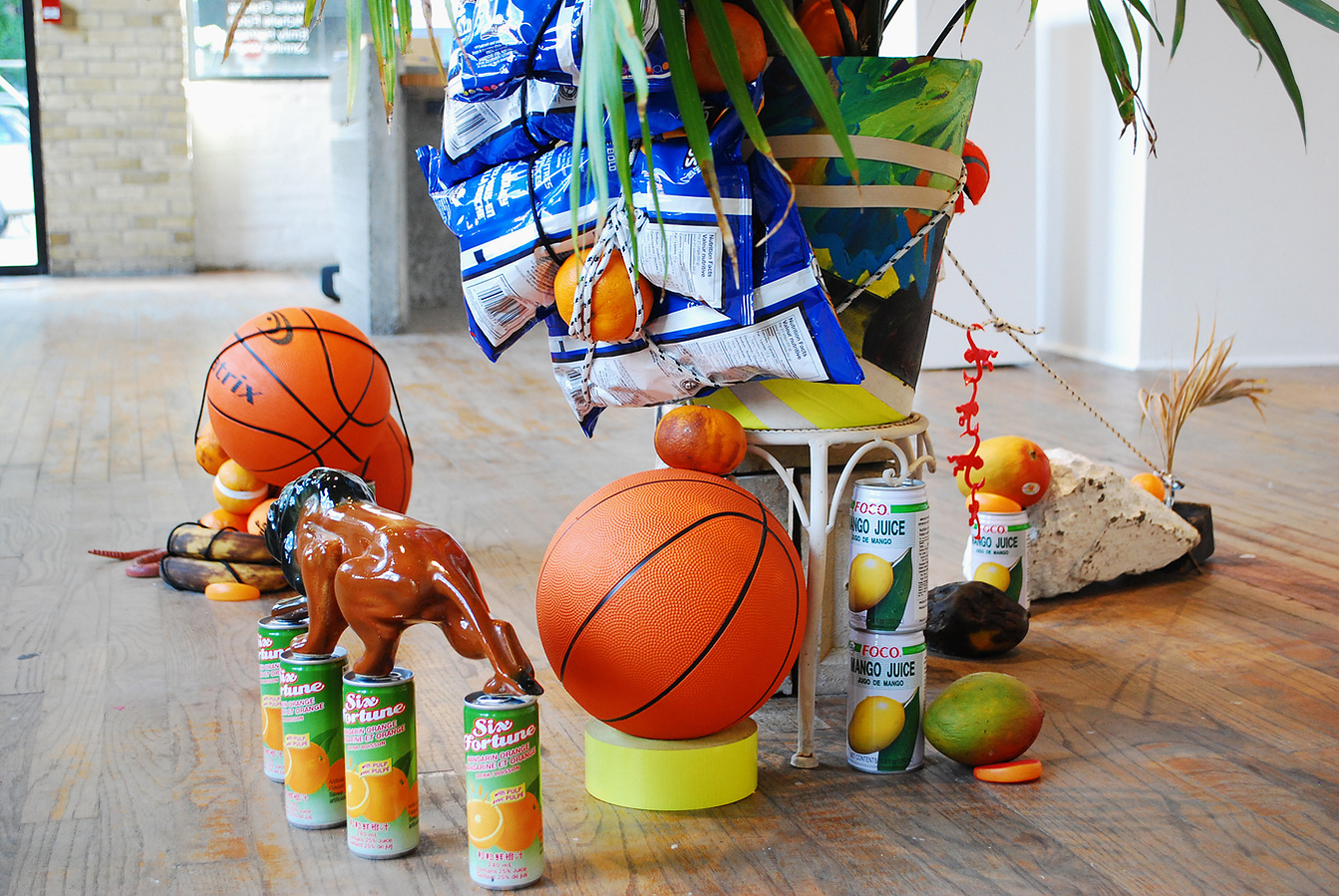 Emily Grace Harrison sculpture assemblage contemporary still life with found objects