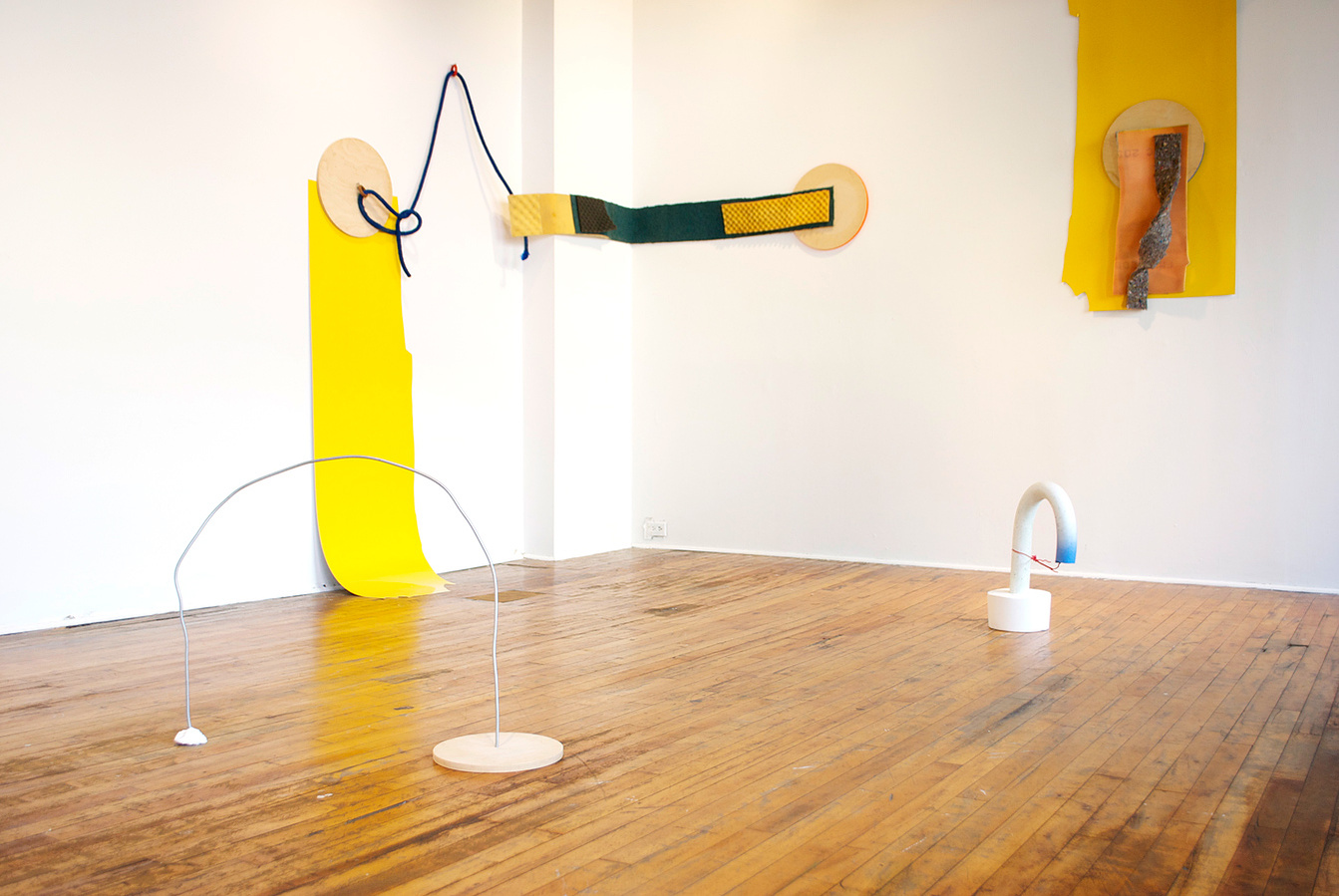 Installation view of Michelle Foran's work.