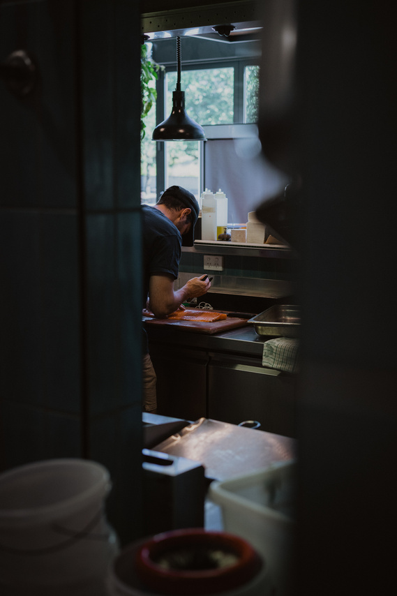 Photography Canberra creative Matthew Rollings chef at Teddy Picker's