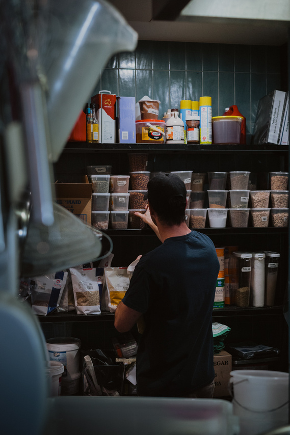 Photography Canberra creative Matthew Rollings chef at Teddy Picker's