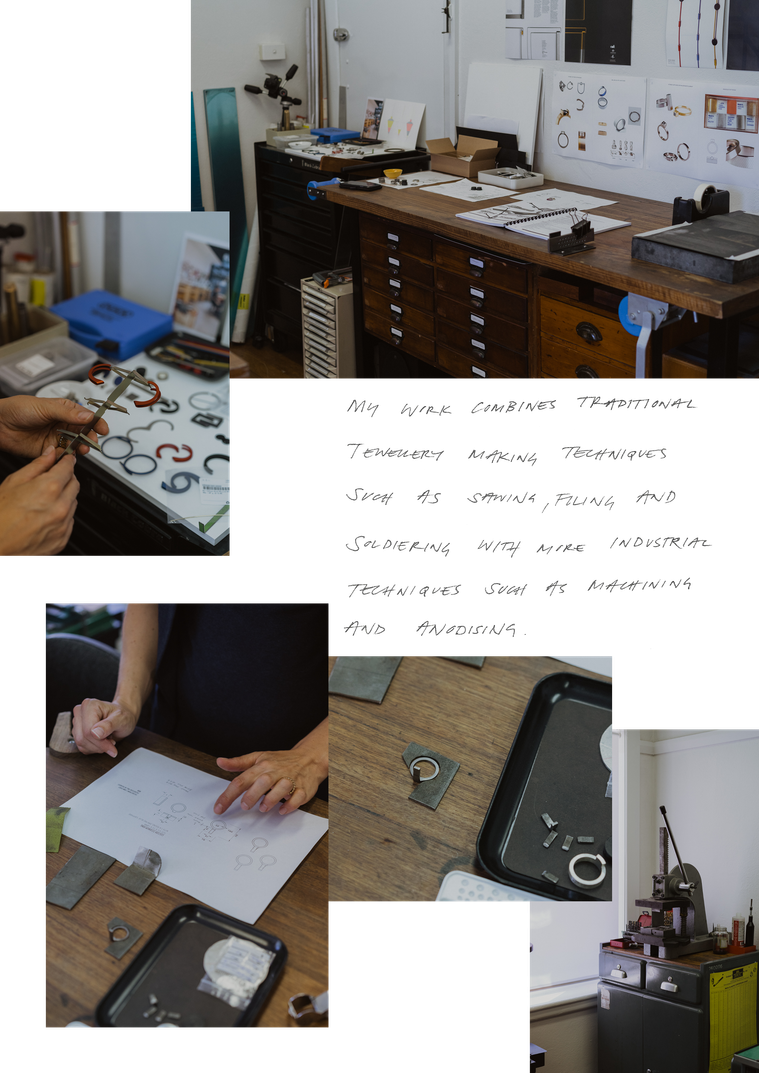 Photography Canberra creative Phoebe Porter contemporary jewellery
