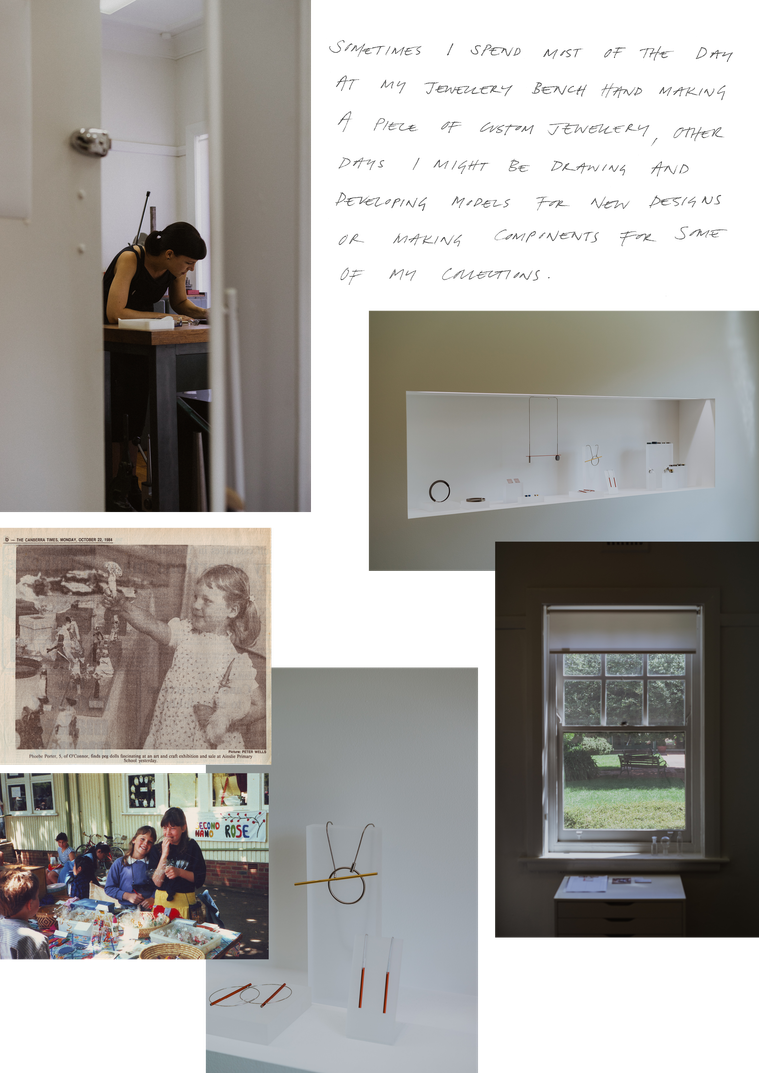 Photography Canberra creative Phoebe Porter contemporary jewellery