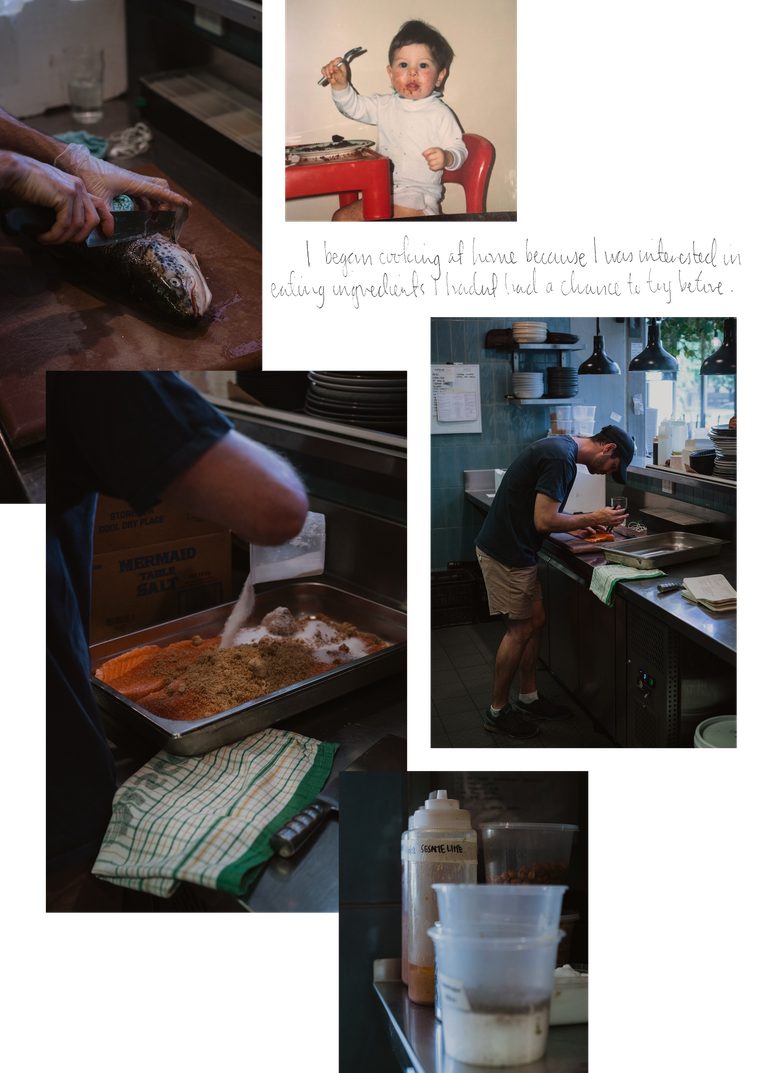 Photography Canberra creative Matthew Rollings chef at Teddy Picker's