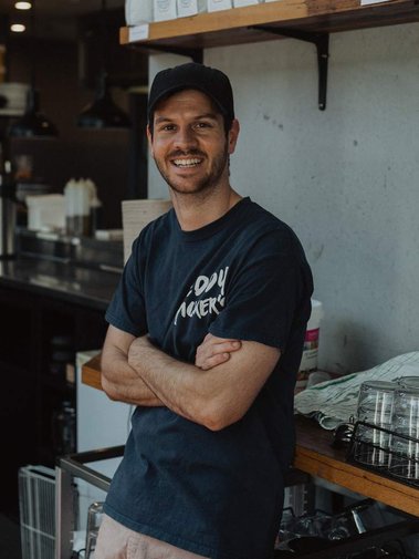 Canberra creative Matthew Rollings from Teddy Pickers