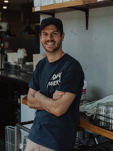 Canberra creative Matthew Rollings from Teddy Pickers