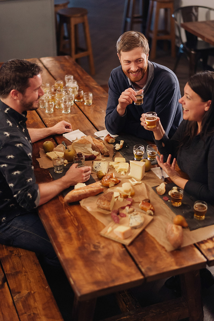 Beer & Cheese Pairings at Tooth & Nail by the Ottawa editorial food photographer at byfield-pitman.