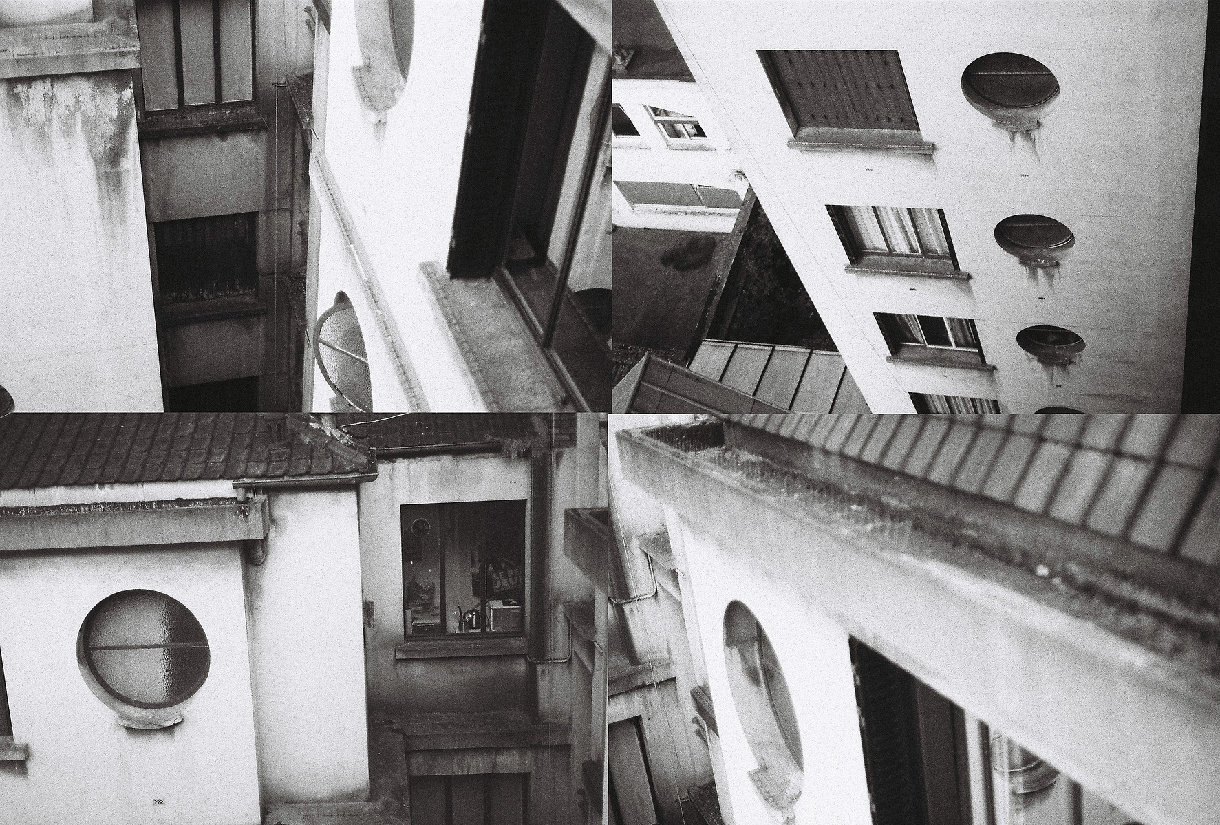 Parisian buildings/windows.