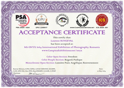 8th ONYX 2024 International Exhibition of Photography