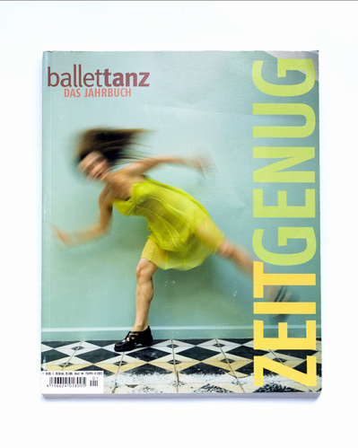 2007 Ballettanz -Das Jahrbuch'. Yearly publication.  Two artworks used to accompany articles.