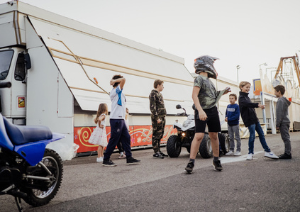 Jeunes foraines, Foire Saint Martin, Perpignan, octobre 2021