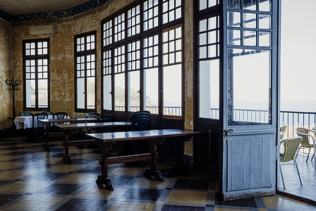 Hotel Belvedere du Rayon Vert, cerbere, pyrenees orientales, octobre 2021