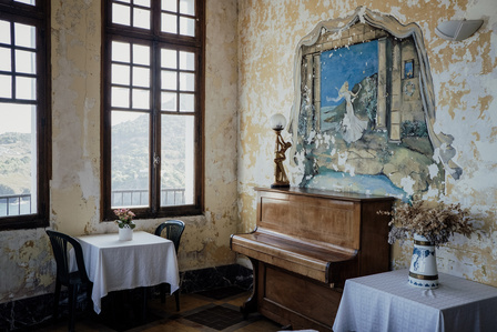 Hotel Belvedere du Rayon Vert, cerbere, pyrenees orientales, octobre 2021