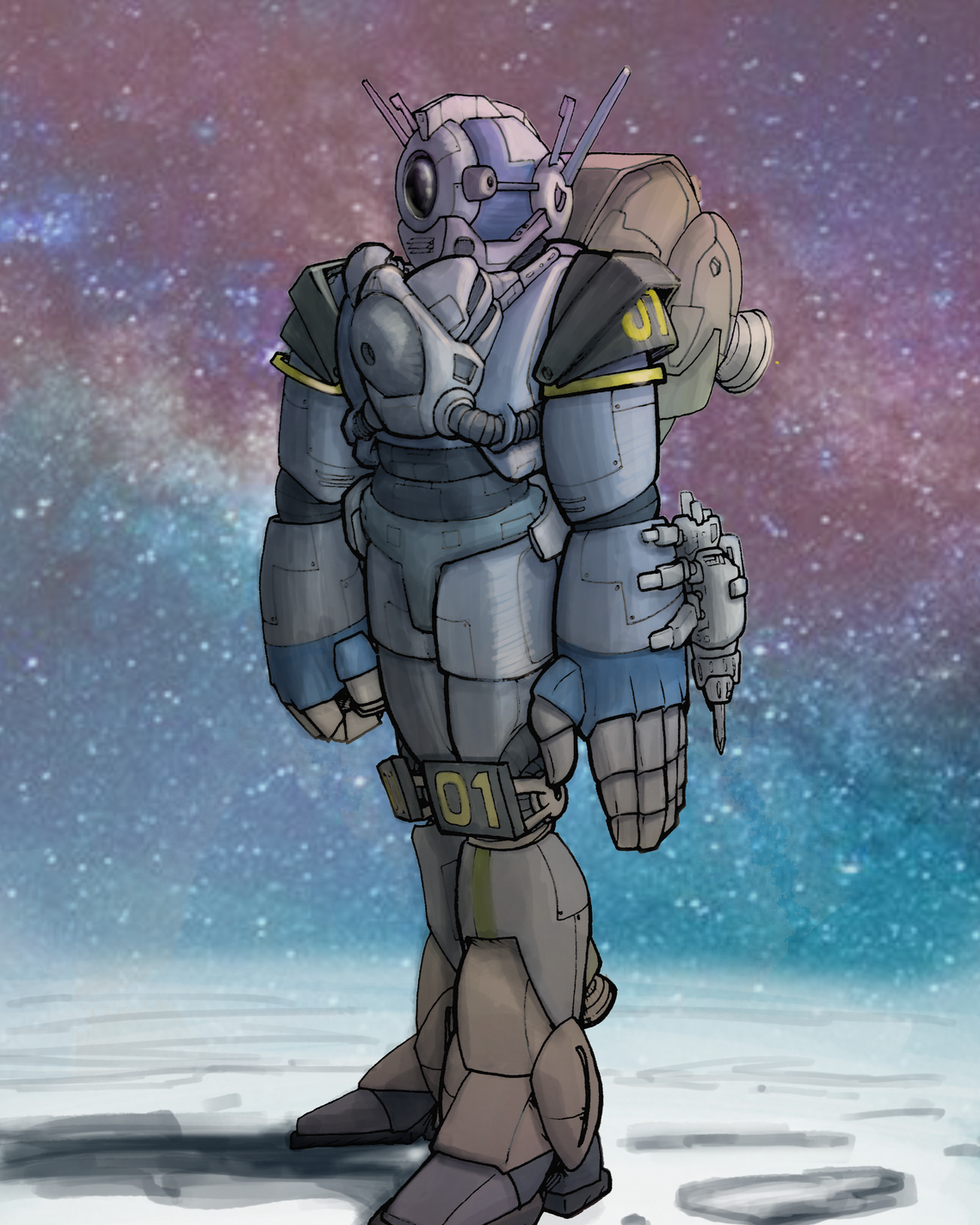 robot spacesuit garman hagland 