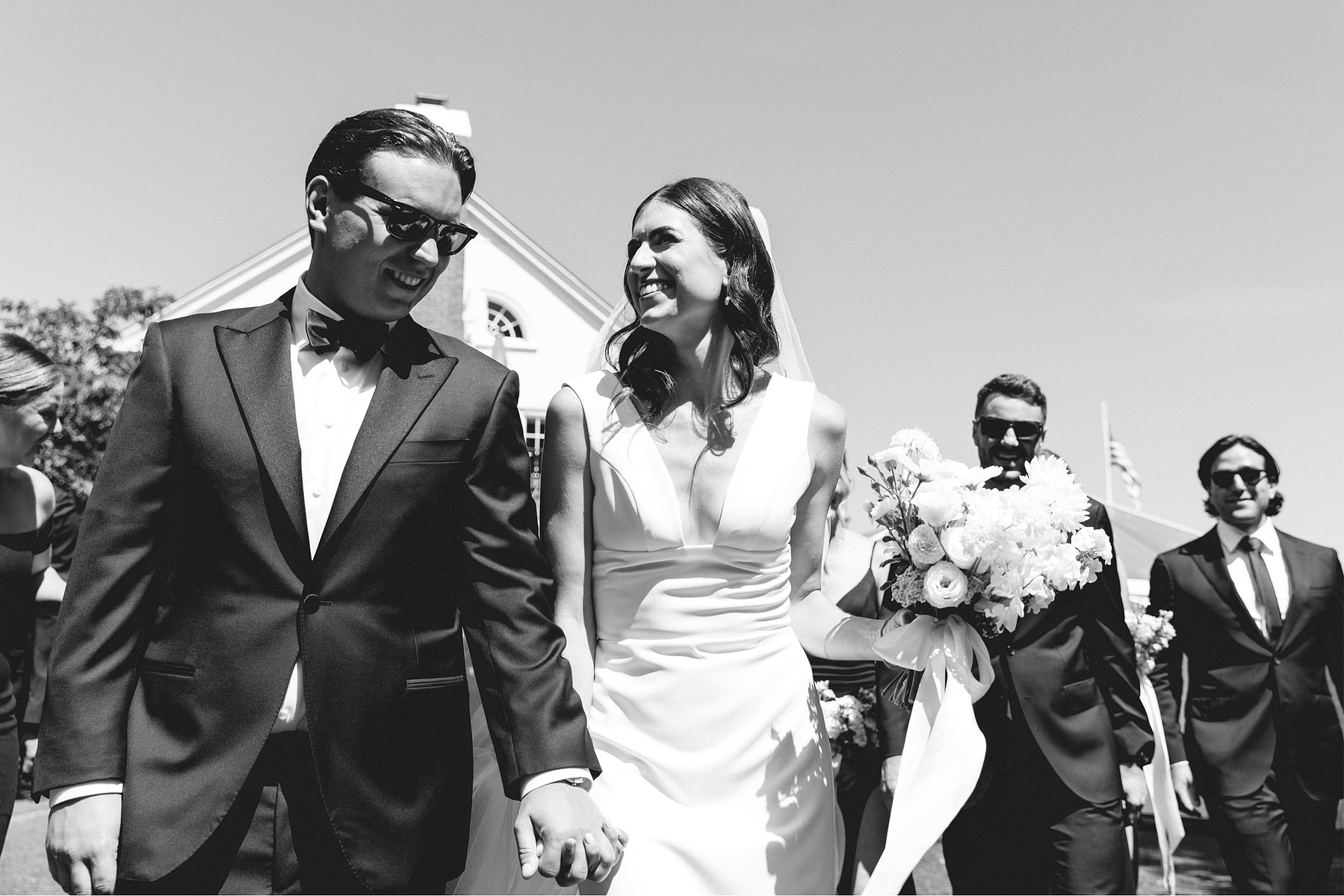 Classic black tie wedding with whimsical florals by Iris & Fig and planning by Eventful Moments. Breathtaking classic bridal details and decor with a view of the Seattle Sound and Downtown from The Admiral's House