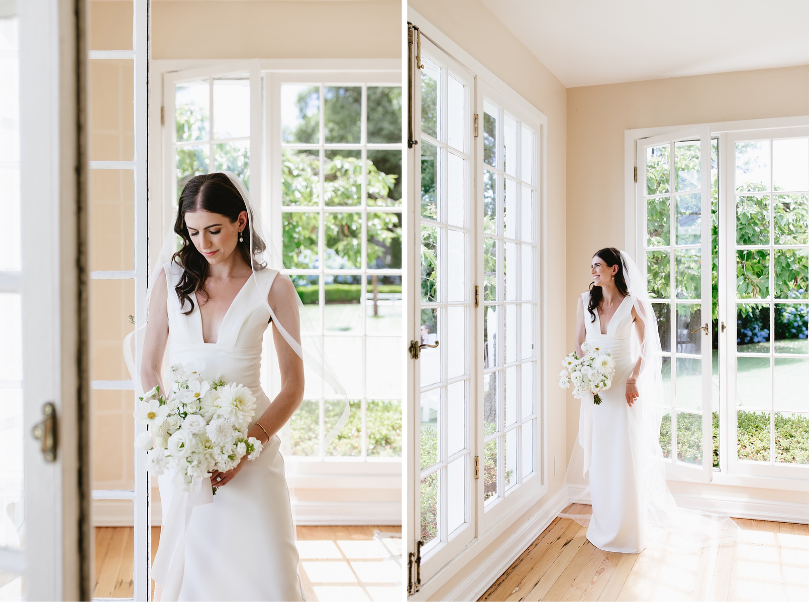 Classic black tie wedding with whimsical florals by Iris & Fig and planning by Eventful Moments. Breathtaking classic bridal details and decor with a view of the Seattle Sound and Downtown from The Admiral's House