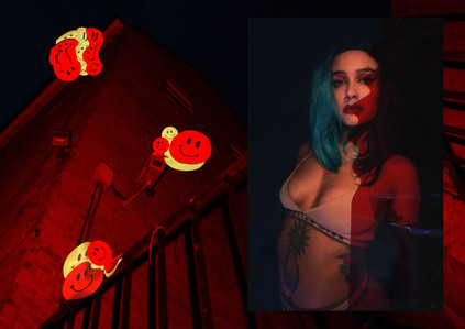 rave, collage, blinded by the lights, alessandra mureddu, barbara pugliese, celia arias, rave culture, notion magazine, dancing, ecstatic dance, fashion, duality, connection, disconnection, escapism, photography, editorial, DIY, rave, release,club culture