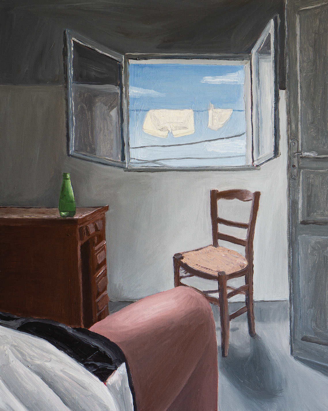 Amit Berman
Quantified self
Oil on linen, 40 x 50 cm 
