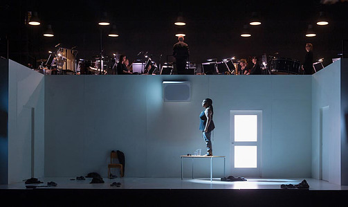 4.48 Psychosis - Philip Venables, Royal Opera House, set and costume designer Hannah Clark