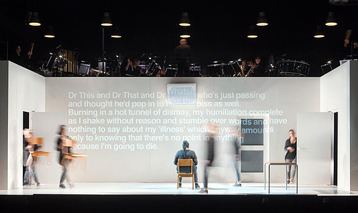 4.48 Psychosis - Philip Venables, Royal Opera House, set and costume designer Hannah Clark