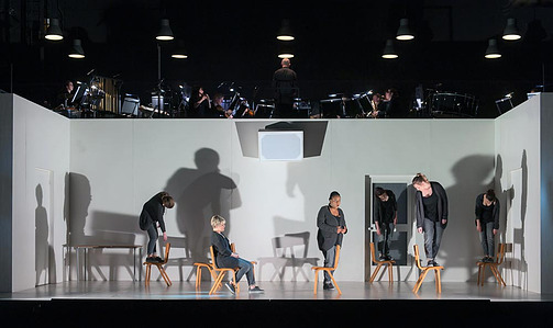 4.48 Psychosis - Philip Venables, Royal Opera House, set and costume designer Hannah Clark