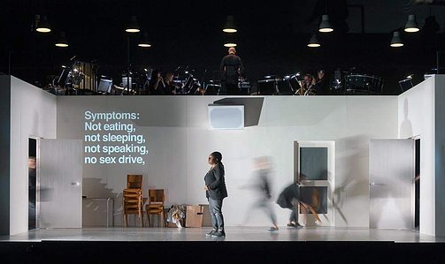 4.48 Psychosis - Philip Venables, Royal Opera House, set and costume designer Hannah Clark