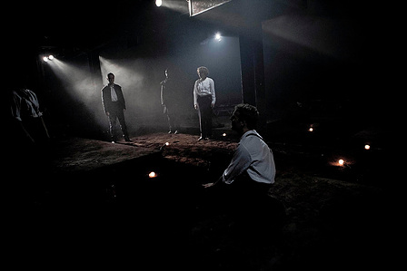 Light Shining in Buckinghamshire - Caryl Churchill -The Arcola Theatre - set and costume designer - Hannah Clark
