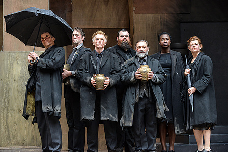 The Oresteia, Shakespeare&#x27;s Globe Theatre - set &amp; costume designer Hannah Clark