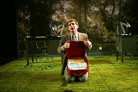 Blink by Phil Porter at Soho Theatre - set and costume designer Hannah Clark