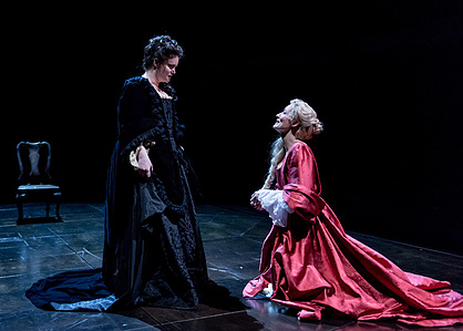 Queen Anne by Helen Edmunson - Royal Shakespeare Company and Theatre Royal Haymarket - set and costume designer Hannah Clark
