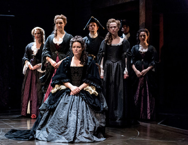 Queen Anne by Helen Edmunson - Royal Shakespeare Company and Theatre Royal Haymarket - set and costume designer Hannah Clark