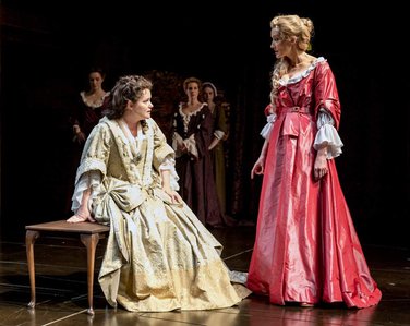 Queen Anne by Helen Edmunson - Royal Shakespeare Company and Theatre Royal Haymarket - set and costume designer Hannah Clark