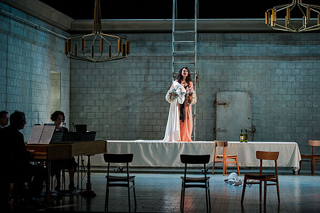 The Coronation of Poppea - Claudio Monteverdi - Opera North - Grand Theatre, Leeds - 4th October 2014

Musical Director - Laurence Cummings
Director - Tim Albery
Designer - Hannah Clark
Lighting Designer - Malcolm Rippeth

Gods

Fortuna - Ciara Hendrick
V