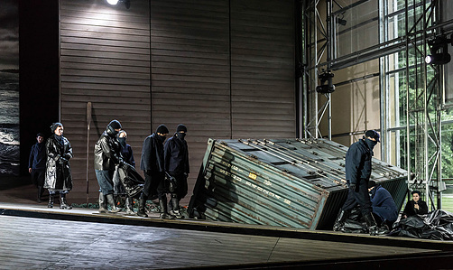 Idomeneo Garsington Opera - set and costume designer Hannah Clark ​
