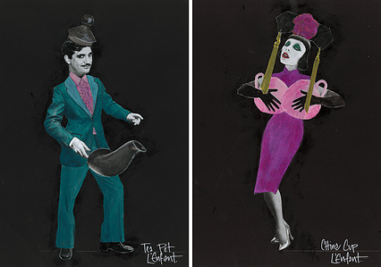 L&#x27;enfant et les sortilèges, Opera North, costume designer Hannah Clark