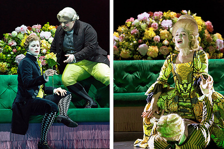 Berenice - Handel. Royal Opera House Linbury, set and costume designer Hannah Clark