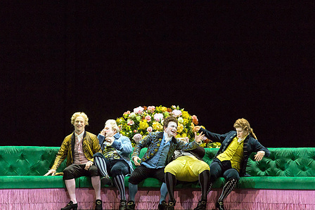 Berenice - Handel. Royal Opera House Linbury, set and costume designer Hannah Clark