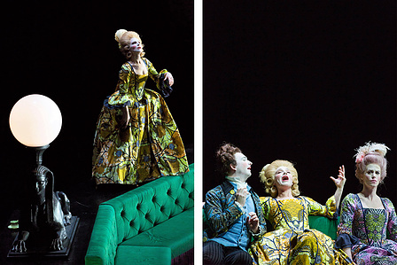 Berenice - Handel. Royal Opera House Linbury, set and costume designer Hannah Clark