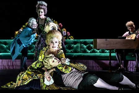 Berenice - Handel. Royal Opera House Linbury, set and costume designer Hannah Clark