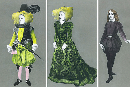 The Taming of the Shrew, Royal Shakespeare Company RSC, costume designs by Hannah Clark