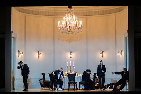 Agrippina - Opernhaus Zürich. Costume designer Hannah Clark