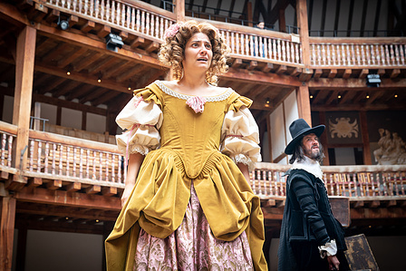 Eyam by Matt Hartley, Shakespeare&#x27;s Globe. Set and costume designer Hannah Clark