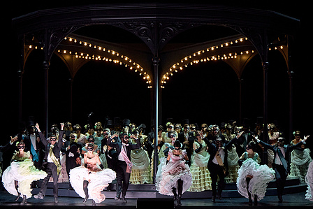Un Ballo in Maschera - Opernhaus Zürich. Designer Hannah Clark