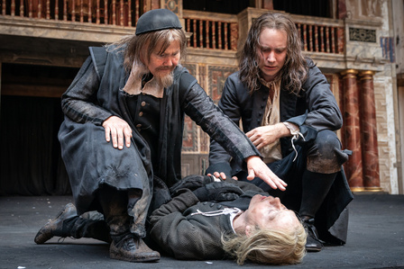 Eyam by Matt Hartley, Shakespeare&#x27;s Globe. Set and costume designer Hannah Clark