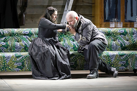 Mitridate re di Ponto, Garsington Opera 2023, designer Hannah Clark