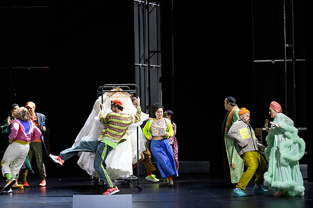 Ariadne - Opernhaus Zürich. Costume designer Hannah Clark