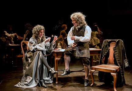 Queen Anne by Helen Edmunson - Royal Shakespeare Company and Theatre Royal Haymarket - set and costume designer Hannah Clark